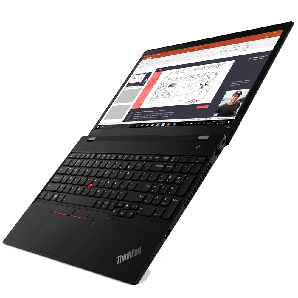Замена шлейфа матрицы Lenovo T590