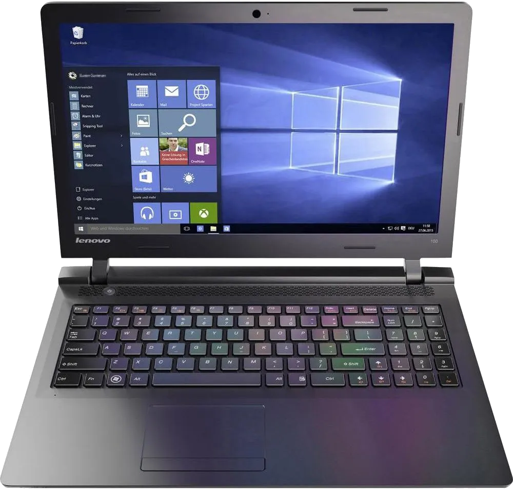 Замена шлейфа матрицы Lenovo 100 15